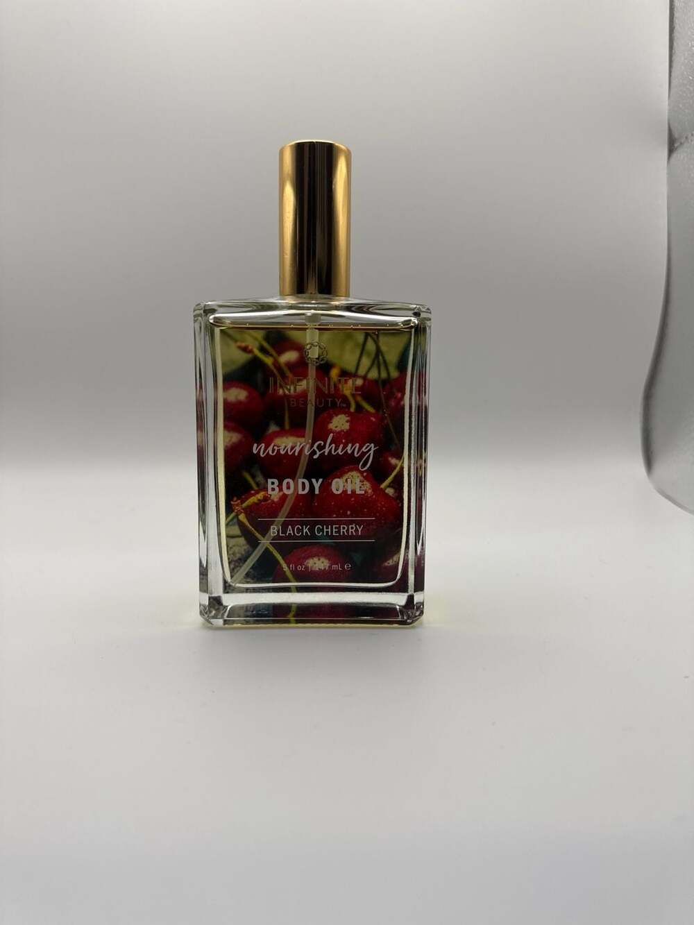 Infinite Beauty Nourishing Body Oil Black Cherry 5 fl oz